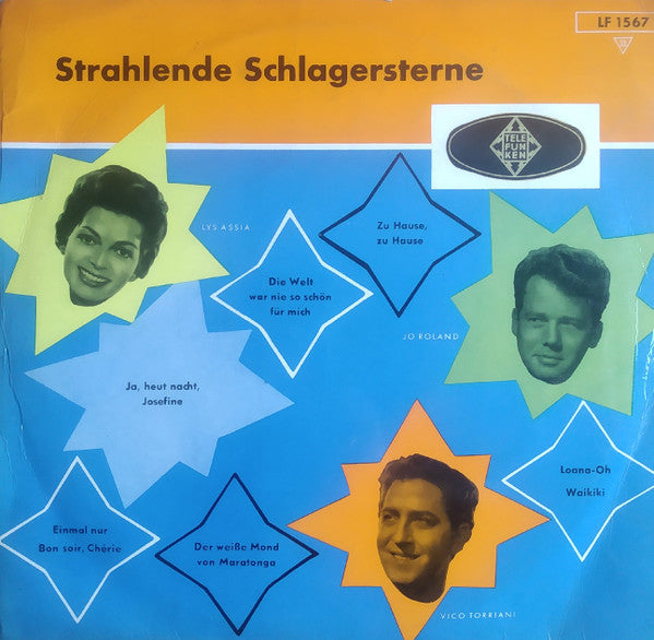 Various - Strahlende Schlagersterne (10") 50482 Vinyl LP 10" Vinyl Goed / Hoes Goed