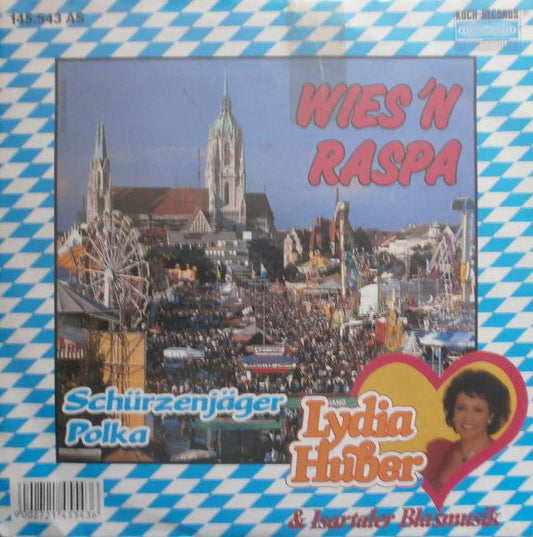 Lydia Huber & Die Isartaler Blasmusik - Wies'n Raspa 21888 Vinyl Singles Vinyl Goed / Hoes Goed