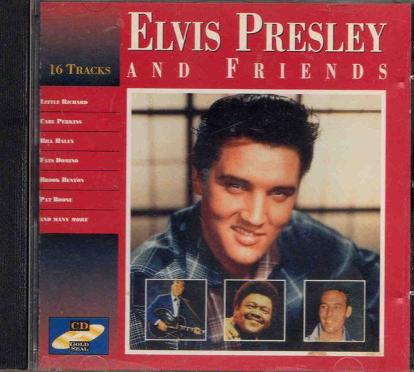 Various - Elvis Presley And Friends (CD) Compact Disc Vinyl Goed / Hoes Goed