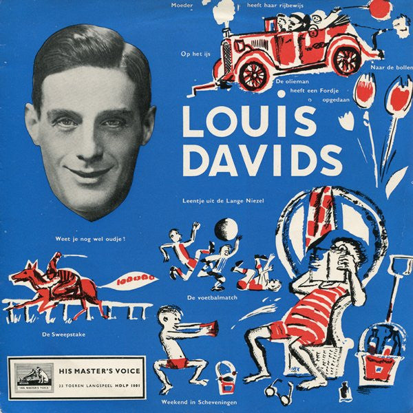 Louis Davids - Louis Davids (10") 50487 Vinyl LP 10" Vinyl Goed / Hoes Goed