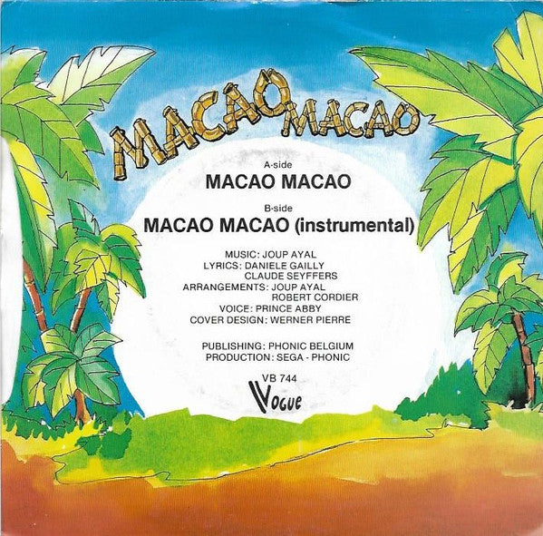 Macao Combo - Macao Macao 32845 Vinyl Singles Vinyl Goed / Hoes Goed