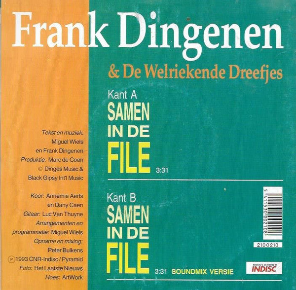 Frank Dingenen & De Welriekende Dreefjes - Together In The Traffic Jam 28866