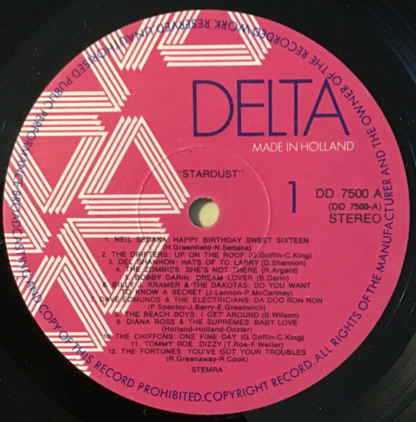 Various - Delta Presents 44 Original Hits From The Soundtrack Of The Film Stardust (LP) 50273 Vinyl LP Dubbel Vinyl Goed / Hoes Goed