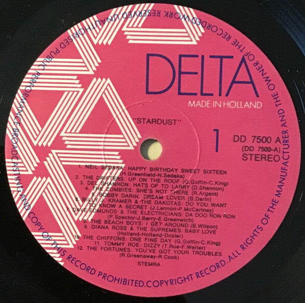 Various - Delta Presents 44 Original Hits From The Soundtrack Of The Film Stardust (LP) 50273 Vinyl LP Dubbel Vinyl Goed / Hoes Goed