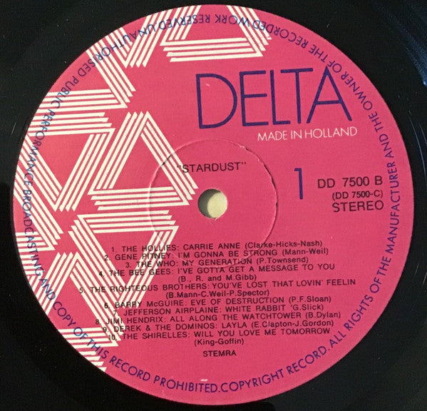 Various - Delta Presents 44 Original Hits From The Soundtrack Of The Film Stardust (LP) 50273 Vinyl LP Dubbel Vinyl Goed / Hoes Goed
