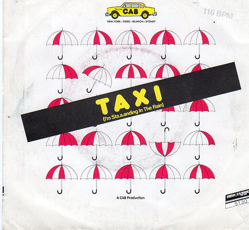 Yellow Cab - Taxi (I'm Sta.a.anding In The Rain) 21570 Vinyl Singles Vinyl Goed / Hoes Goed