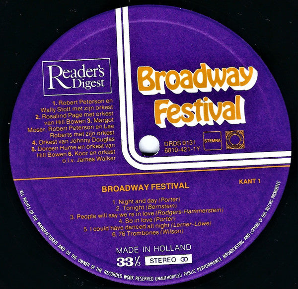 Various - Broadway Festival (LP) 44371