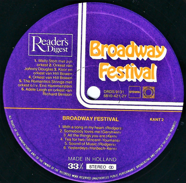 Various - Broadway Festival (LP) 44371