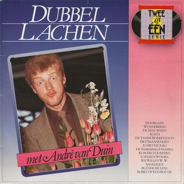 André van Duin - Dubbel Lachen Met André Van Duin (LP) 50891 Vinyl LP Dubbel Vinyl Goed / Hoes Goed
