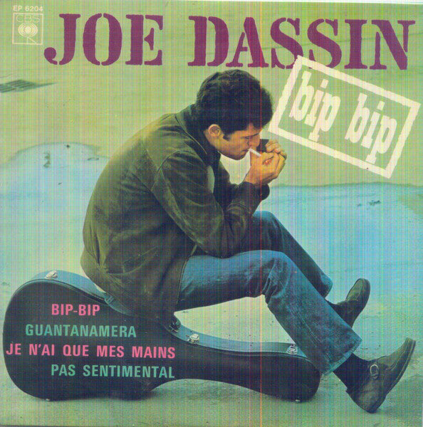 Joe Dassin - Bip Bip 13806 Vinyl Singles EP Vinyl Goed / Hoes Goed