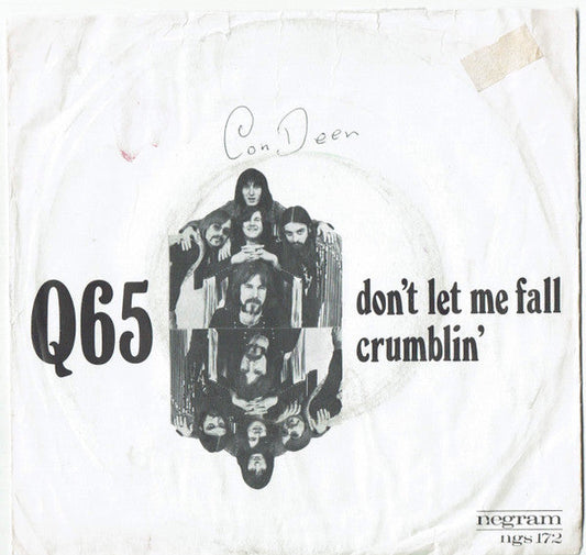 Q65 - Don't Let Me Fall 33792 Vinyl Singles Vinyl Goed / Hoes Goed