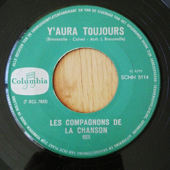 Les Compagnons De La Chanson - Un Mexican 02868 Vinyl Singles Vinyl Goed / Hoes Generic