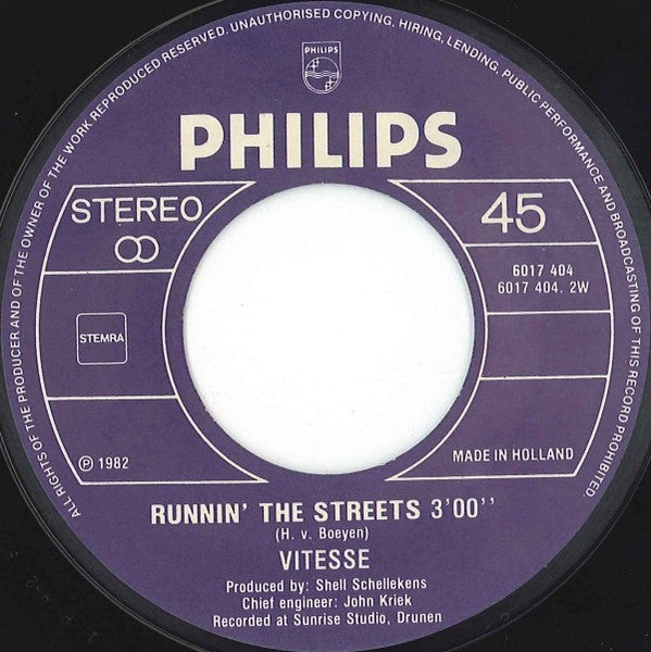 Vitesse - Good Lookin' 31408 35792 Vinyl Singles Vinyl Goed / Hoes Goed
