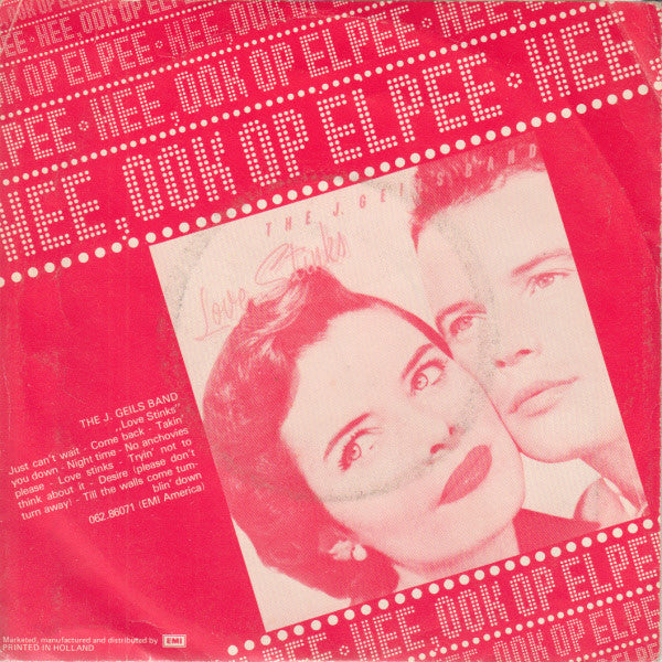 J. Geils Band - Come Back 31276 Vinyl Singles Vinyl Goed / Hoes Goed