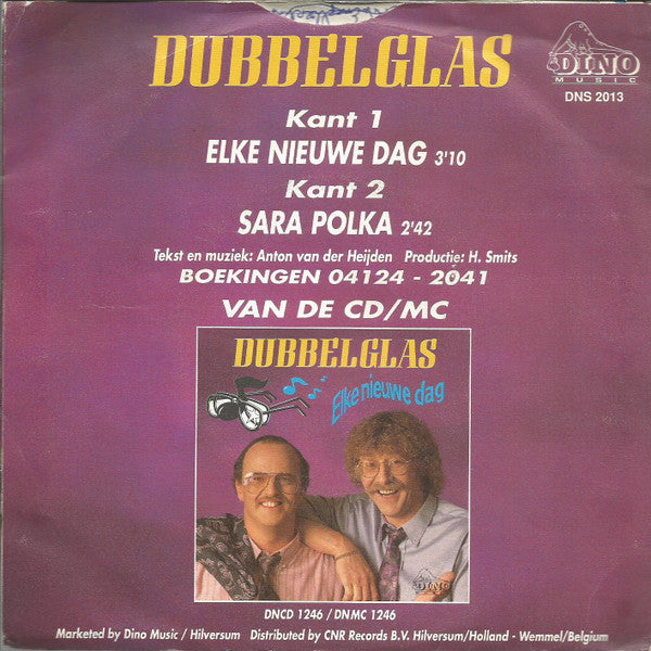 Duo Dubbel Glas - Elke Nieuwe Dag 13807 Vinyl Singles Vinyl Goed / Hoes Goed