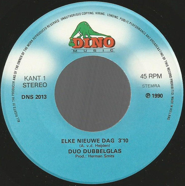 Duo Dubbel Glas - Elke Nieuwe Dag 13807 Vinyl Singles Vinyl Goed / Hoes Goed