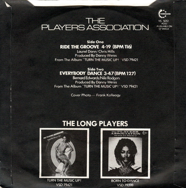 Players Association - Ride Groove 18345 Vinyl Singles Vinyl Goed / Hoes Goed