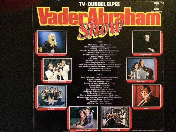 Various - Vader Abraham Show (LP) Vinyl LP Vinyl Goed / Hoes Goed