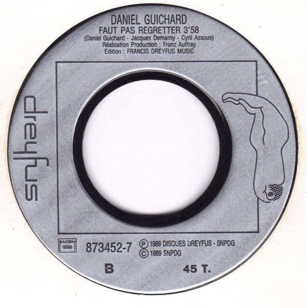 Daniel Guichard - Je T'aime Tant Je T'aime Trop 15813 Vinyl Singles Vinyl Goed / Hoes Goed