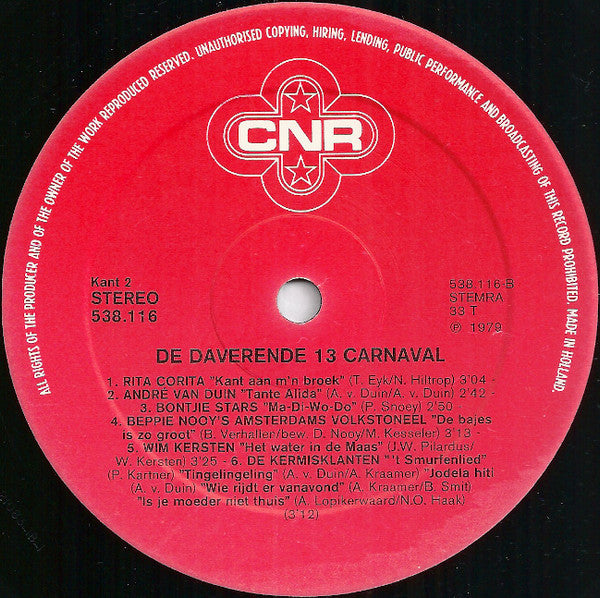 Various - The Thundering Thirteen Carnival (LP) 48175