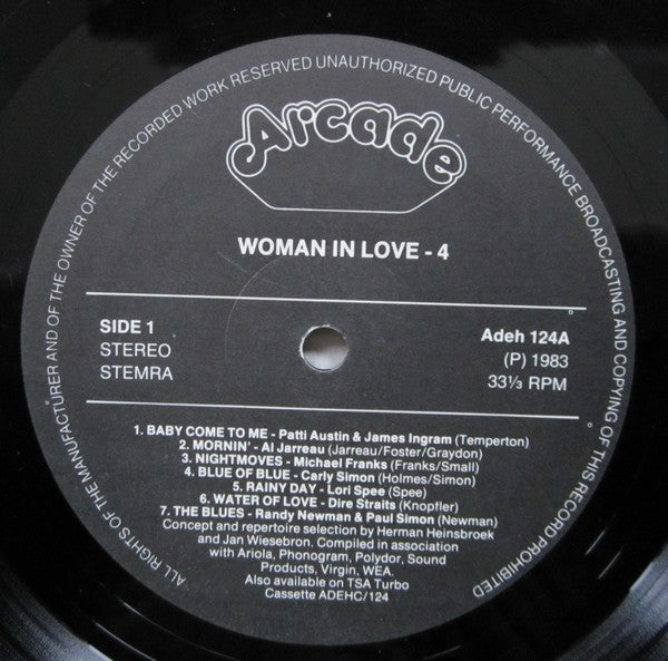 Various - Woman In Love Volume 4 (LP) 42044 Vinyl LP Vinyl Goed / Hoes Goed