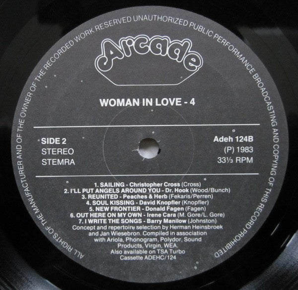 Various - Woman In Love Volume 4 (LP) 42044 Vinyl LP Vinyl Goed / Hoes Goed