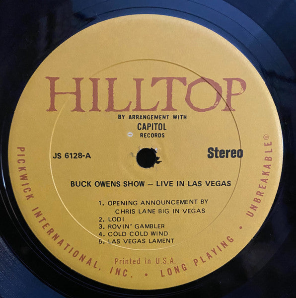 Buck Owens - The Buck Owens Show Live In Las Vegas (LP) 46223