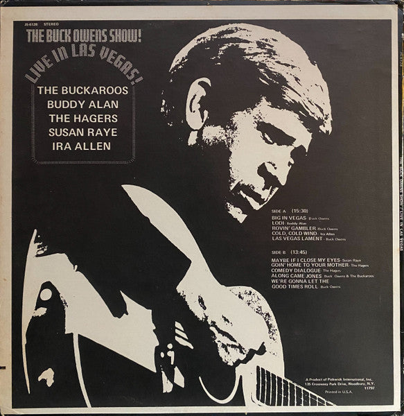 Buck Owens - The Buck Owens Show Live In Las Vegas (LP) Vinyl LP Vinyl Zeer Goed / Hoesje Goed "VINYLSINGLES.NL"