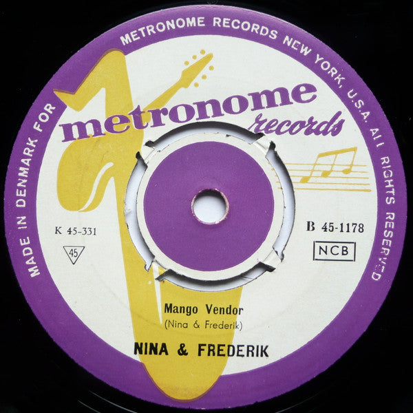 Nina & Frederik - Maladie D'Amour 18956 Vinyl Singles Vinyl Goed / Hoes Generic