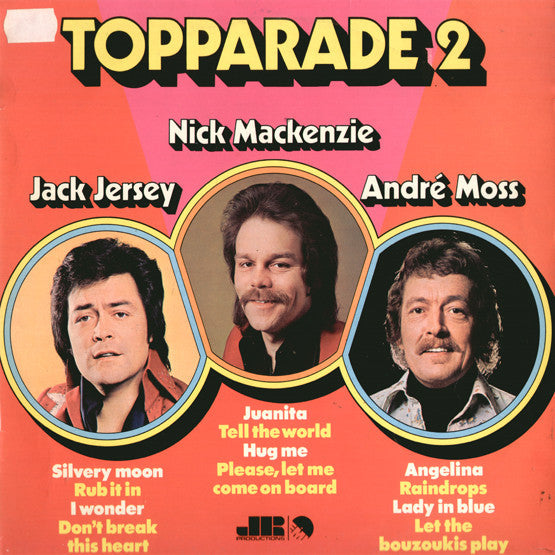 Jack Jersey, Nick MacKenzie, André Moss - Topparade 2 (LP) 50662 Vinyl LP Vinyl Goed / Hoes Goed