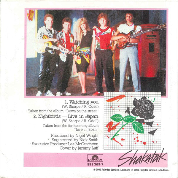 Shakatak - Watching You 17486 Vinyl Singles Vinyl Goed / Hoes Goed