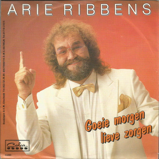 Arie Ribbens - Goeie Morgen Lieve Zorgen 03185 Vinyl Singles Vinyl Goed / Hoes Goed