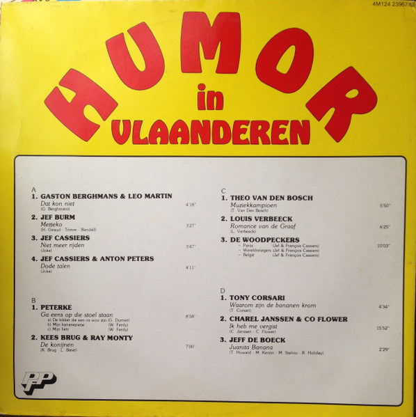 Various – Humor In Vlaanderen (LP) 44464 Vinyl LP Dubbel Vinyl Goed / Hoes Goed