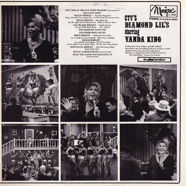 Vanda King - CTV's Diamond Lil's Starring Vanda King (LP) 43130 Vinyl LP Vinyl Goed / Hoes Goed