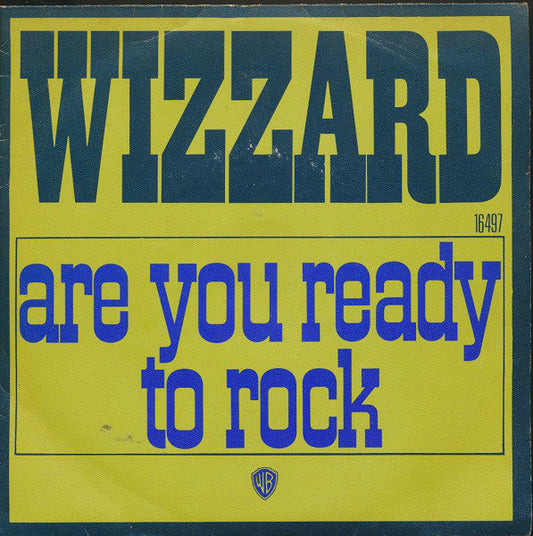 Wizzard - Are You Ready To Rock 19846 (B) Vinyl Singles Vinyl Goed / Hoes Redelijk