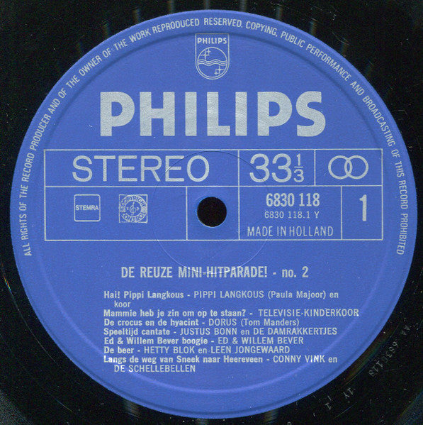 Various - De Reuze Mini-Hitparade! Deel 2 (LP) 46213