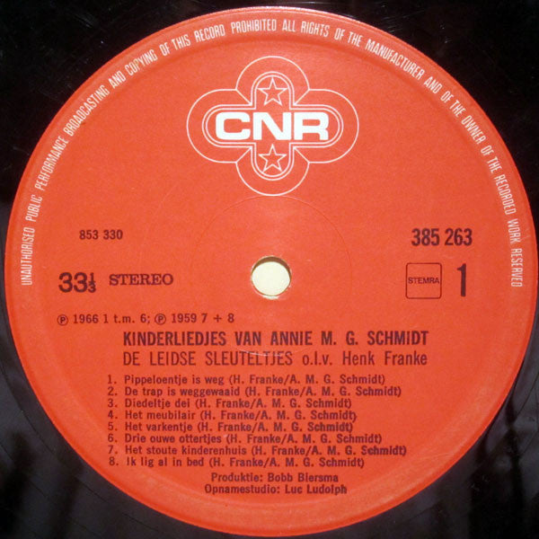 Leiden Keys – Children's Songs von Annie MG Schmidt (LP) 46727