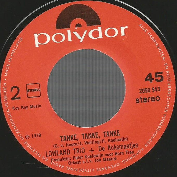 Lowland Trio & De Koksmaatjes - Ik Heb 'n Bal In M'n Hand 36855 Vinyl Singles Vinyl Goed / Hoes Generic