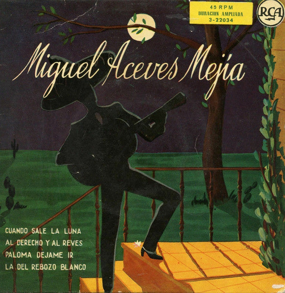 Miguel Aceves Mejia Con Mariachi Vargas de Tecalitlán - Cuando Sale La Luna 41771 Vinyl Singles EP Vinyl Goed / Hoes Goed