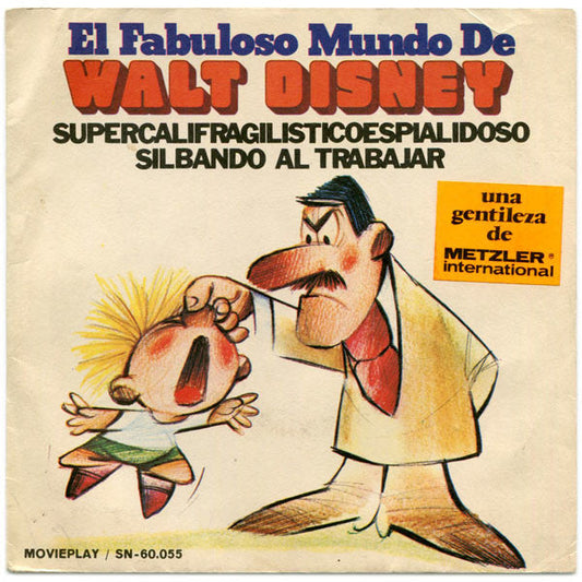 Coro Infantil La Trepa Del Elisard Sala - Supercalifragicoespialidoso 19878 Vinyl Singles Vinyl Goed / Hoes Goed
