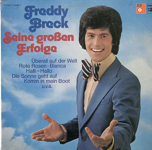 Freddy Breck - Seine Grose Erfolge (LP) Vinyl LP Vinyl Zeer Goed / Hoesje Goed "VINYLSINGLES.NL"