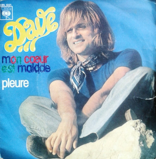 Dave - Mon Cœur Est Malade 18847 Vinyl Singles Vinyl Goed / Hoes Goed