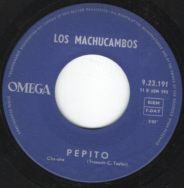 Los Machucambos - Pepito 07087 Vinyl Singles Vinyl Goed / Hoes Generic