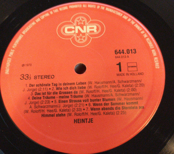 Heintje – 26 Golden Successes (LP) 46872