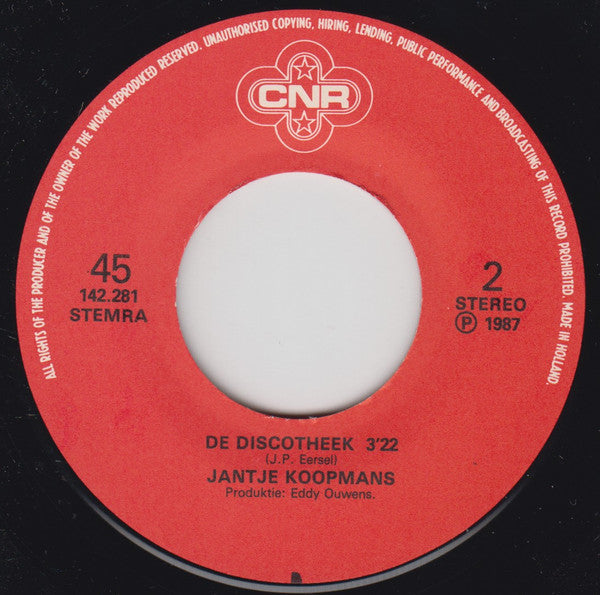 Jantje Koopmans - Geloof, Hoop En Liefde 29552 Vinyl Singles Vinyl Goed / Hoes Goed