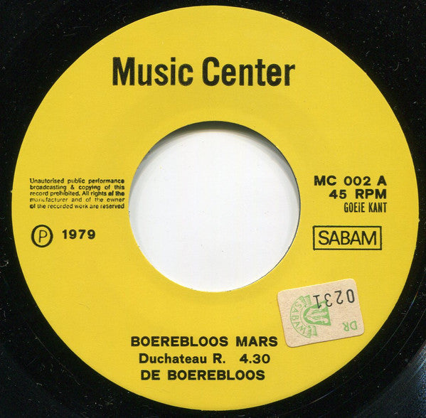 Boerebloos - Mars Van De Boerebloos 16529