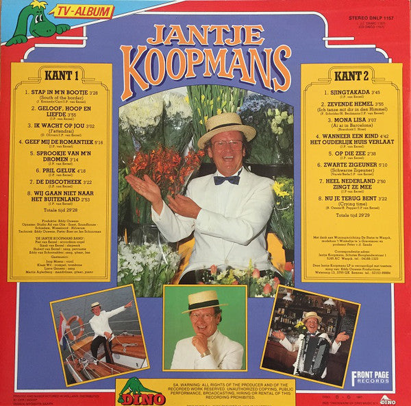 Jantje Koopmans - Jantje Koopmans (LP) 52350 Vinyl LP Vinyl Goed / Hoes Goed