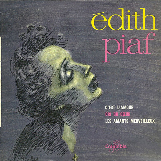 Edith Piaf - Les Amants Merveilleux 36602 Vinyl Singles EP Vinyl Goed / Hoes Goed