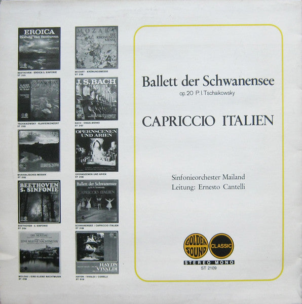 Pyotr Ilyich Tchaikovsky - Ballett Der Schwanensee (Op. 20) (LP) 49719 Vinyl LP Vinyl Goed / Hoes Goed