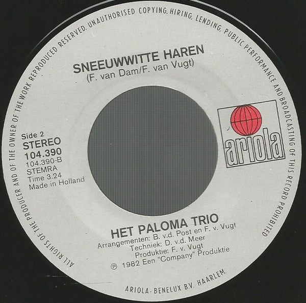 Paloma Trio - Don Pepito 14408